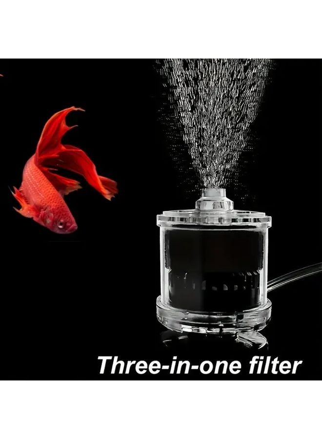 موديل 2835 مرشح الإسفنج الهوائي لحوض السمك - تدوير الأكسجين بتركيب سهل لأحواض الأسماك - Image 2