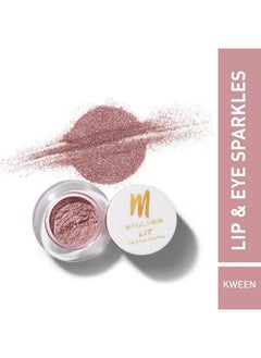 MyGlamm Lit Lip & Eye Sparkleskween (Purple)8.5 Ml ; Sheer Fuchsia Pink Lip & Cheek Tint ; Longlastingwear Lip Tint ; Vegan & Crueltyfree Lip Stain  - Image 3