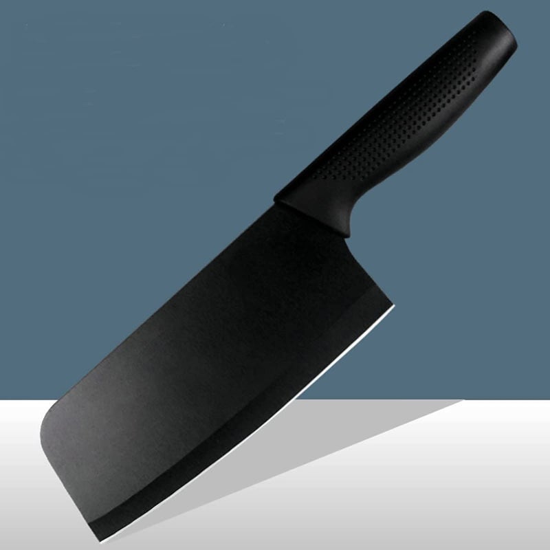 KOOSHLO Knife Black with Nylon Black Handle Stainless Steel Blade Professional Knife with Sheathfor Kitchen and Cooking Needs Lightweight Hygienic - Image 5