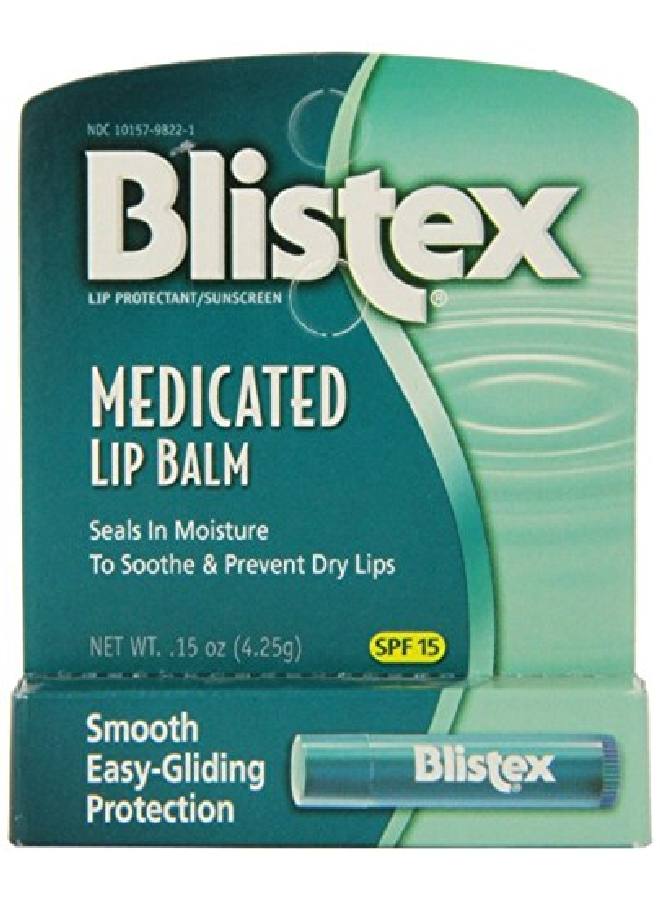 Blistex Medicated Stick Size .15Z Medicated Stick .15Ozpack Of 3 - Image 2