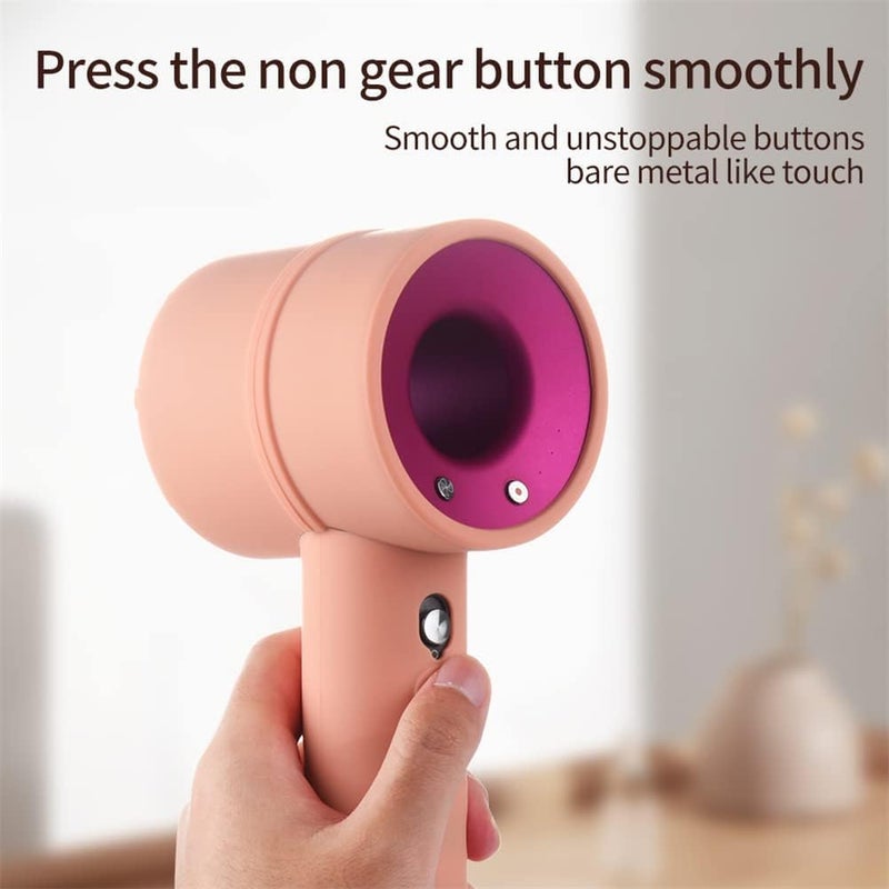 Soft Silicone Case Cover compatible with Dyson Hairdryer, Travel Hair Dryer Skin, Protective Case, Pink, 1 Pcs - Image 3