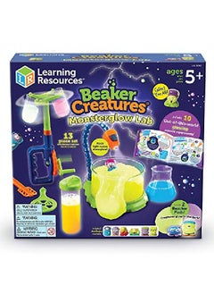 Learning Resources Beaker Creatures Monsterglow Lab 13 Pieces Ages 5+ Kids Educational Science Kits Kindergartner Science Games Homeschool Science Stem Toys Slime Kit  - Image 4