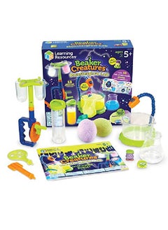 Learning Resources Beaker Creatures Monsterglow Lab 13 Pieces Ages 5+ Kids Educational Science Kits Kindergartner Science Games Homeschool Science Stem Toys Slime Kit  - Image 1