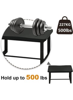 iTsst Wooden Step Stool with 500 Pounds, Wide Bed Stool for Adults, Black Wood Step for Kitchen, Bedroom, Living Room, Bathroom  - Image 3