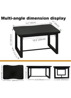 iTsst Wooden Step Stool with 500 Pounds, Wide Bed Stool for Adults, Black Wood Step for Kitchen, Bedroom, Living Room, Bathroom  - Image 4