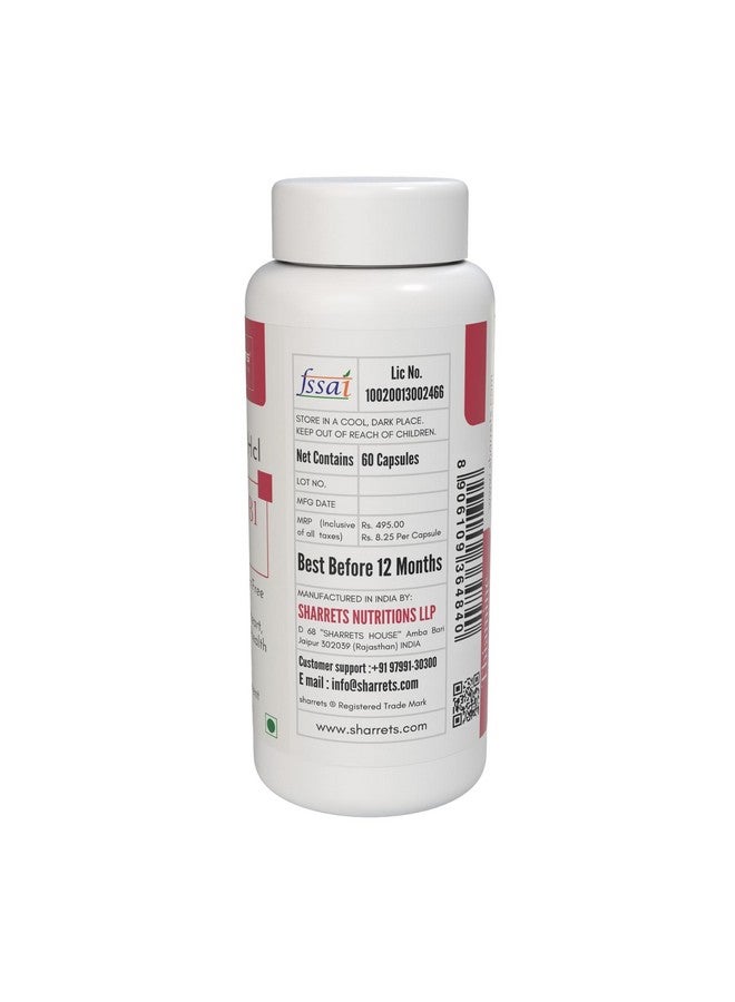 Sharrets Vitamin B1 Thiamine Supplement 60 Capsules: Supports Energy & Nerve Health. - Image 3