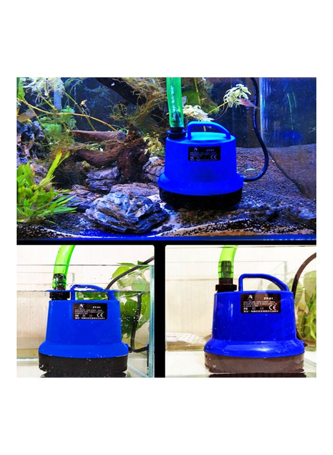NIBEMINENT B&K Silent Aquarium Submersible Water Pump Blue/Black - Image 4