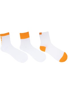 The Socks Company 3 Pairs of Men's White Tennis Socks  - Image 2