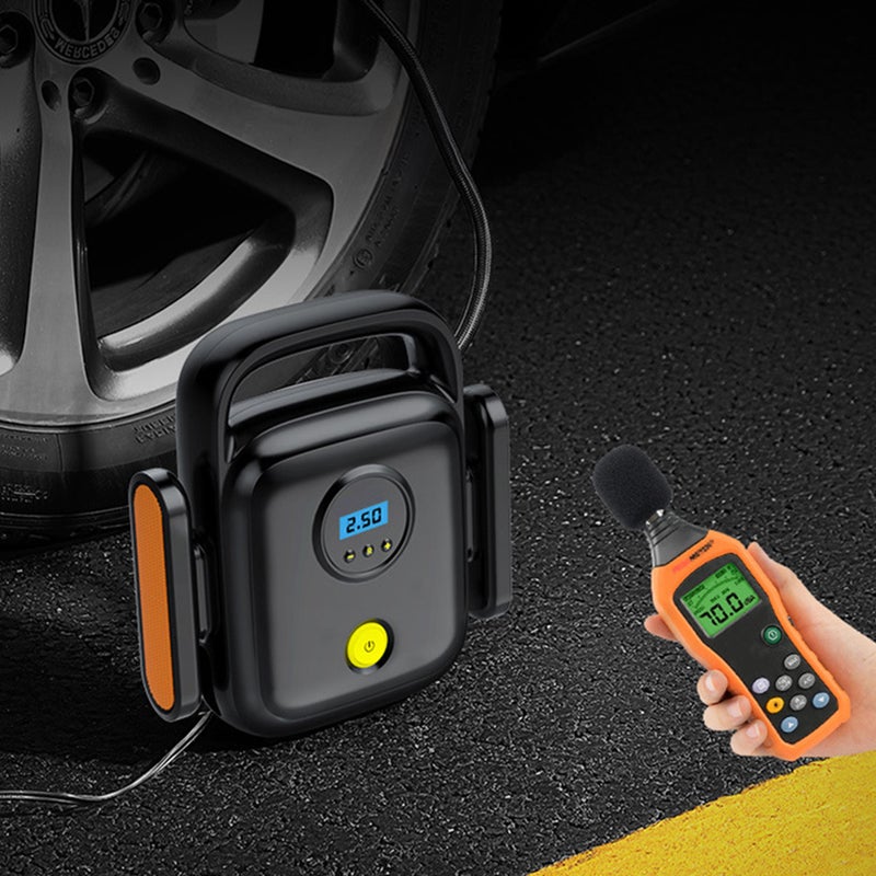 🚗 ضاغط هواء مضغوط للسيارات مع تحكم دقيق في الضغط وتضخيم - Image 2