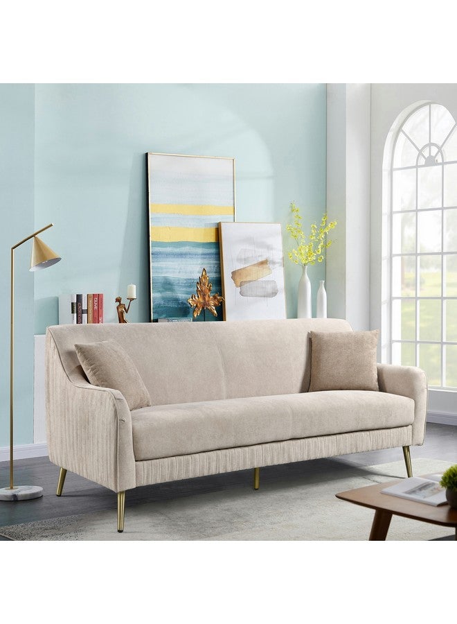 Home Box Seville NXT 3-Seater Fabric Sofa with 2 Cushions 88 x 90 x 199 cm - Image 1