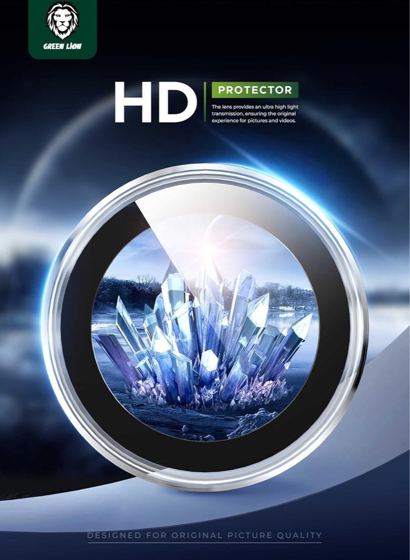 إلترازون عدسة كاميرا ثلاثية لهاتف iPhone 15 Pro/iPhone 15 Pro Max -شفافة - Image 3