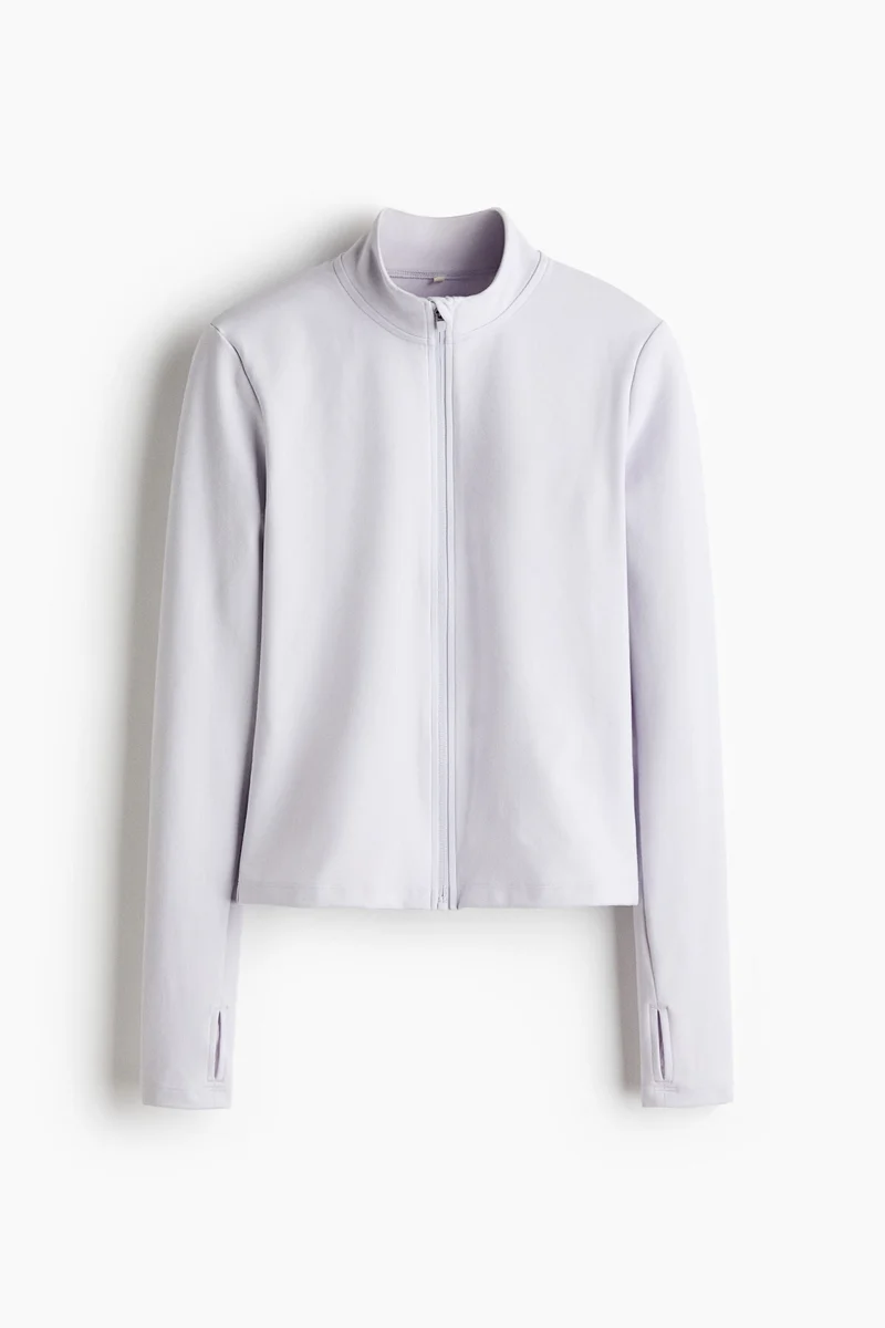 H&M  SoftMove™ Zip-through sports jacket for Women | Best Price UAE
