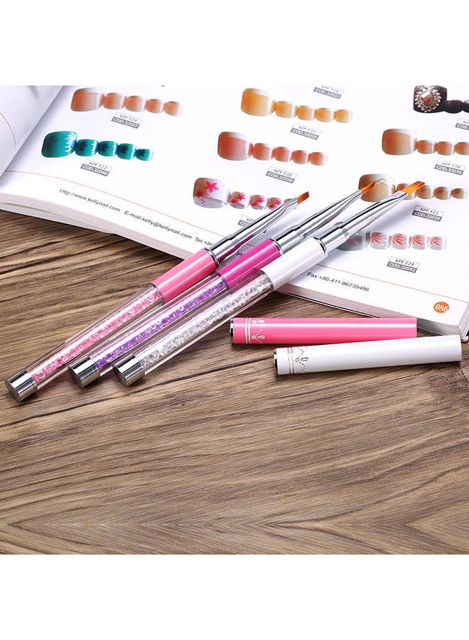 نيبمينينت 3 فرش لتزيين الأظافر بجل البناء بتقنية الأشعة فوق البنفسجية فضي - Image 5