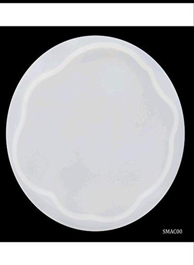 Ditya Crafts Irregular Silicone Resin Molds/Slice Coaster Molds/Epoxy Casting Mold/Geode Agate Resin Mould/for Making Coasters, Jewelry, Ear Rings, Pendants, Art and Craft etc (Round) - Image 2