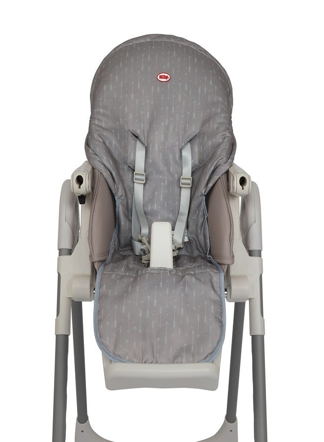 Nuby Baby High Chair Cover - Protects from Spills and Crumbs - Water Resistant for Easy Cleanup - Arrow Print - Image 1