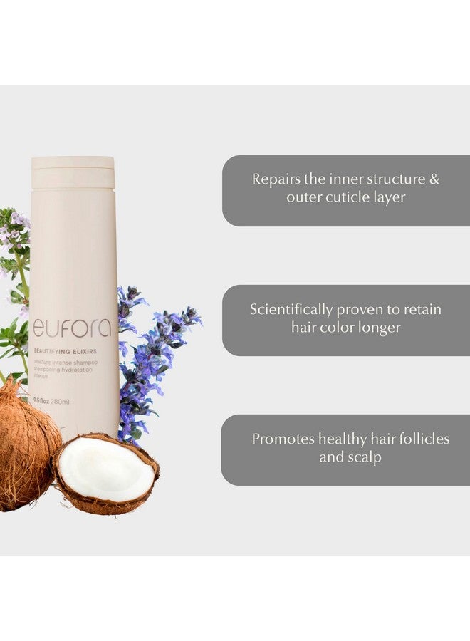 Eufora Beautifying Elixirs Moisture Intense Shampoo 9.5 Oz - Image 4