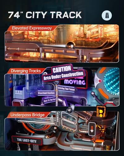 ROKR Marble Run Model Building Kit, 3D Puzzles for Adults, DIY Miniature Kit, Ideal Gift for Men and Women - Image 3