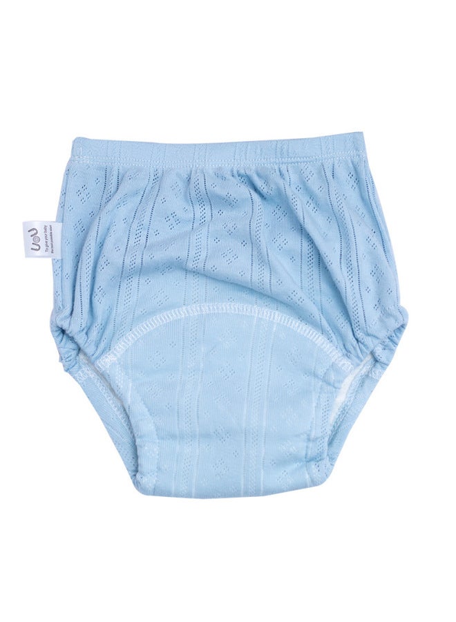 Washable Cotton Baby Study Pants Mesh Training Pants Breathable Baby Bread Pants Diaper Pants Baby Pull-up Pants