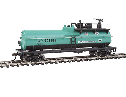WalthersTrainline Ready to Run Union Pacific #908814 Firefighting Car, Green/Black, Up - Image 1