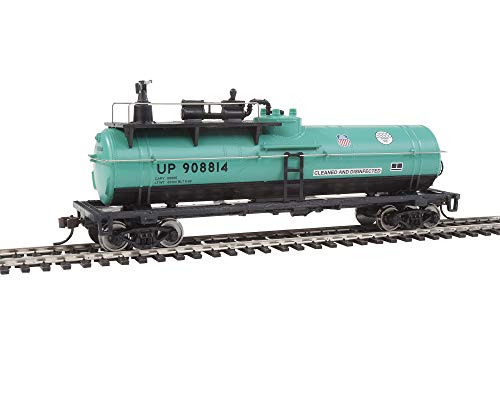 WalthersTrainline Ready to Run Union Pacific #908814 Firefighting Car, Green/Black, Up - Image 2