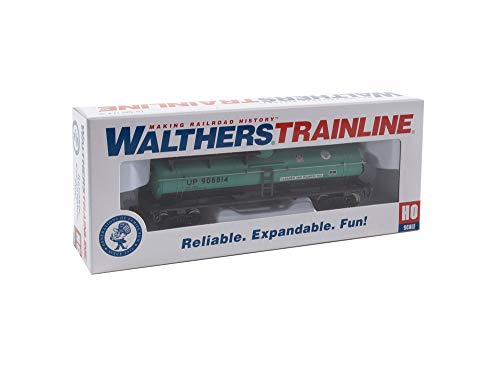 WalthersTrainline Ready to Run Union Pacific #908814 Firefighting Car, Green/Black, Up - Image 5