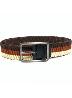 Classic Milano Classic Milano® Braided Canvas Woven Elastic Stretch Belt for Men/Women/Junior with Multicolored Belt men Enclosed in an Elegant Gift Box by Milano Leather  - Image 4