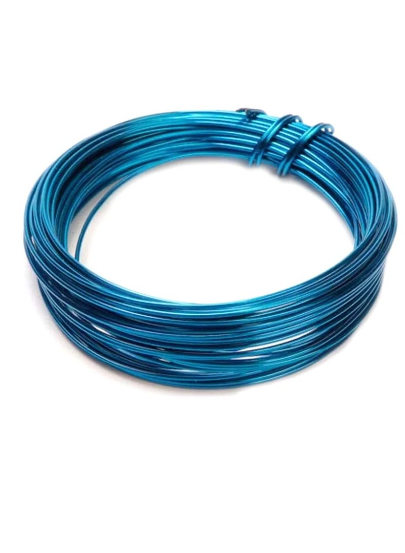 Copper Wire 20 Gauge Sapphire Blue 8 Yards Per Package - Image 3