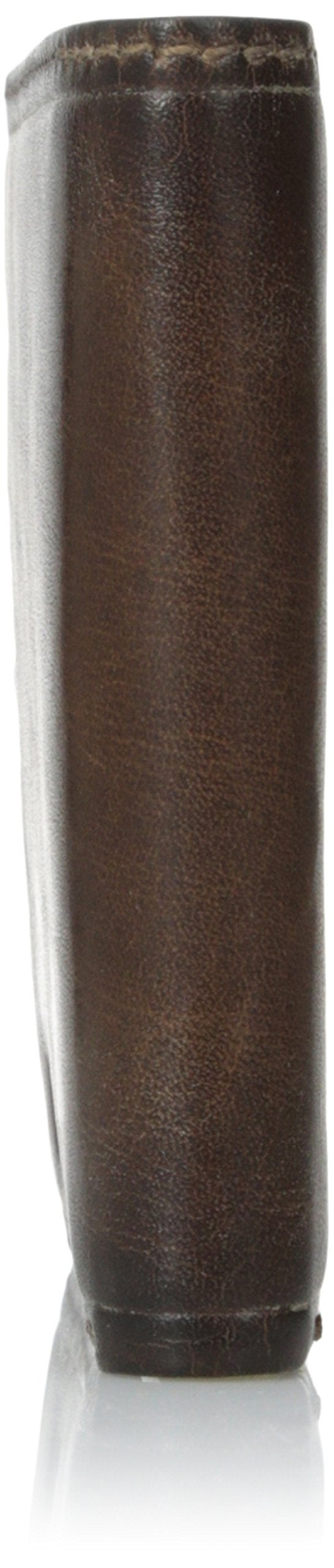 Frye mens Logan Antique Pull Up Billfold Leather wallets, Dark Brown, One Size US - Image 3