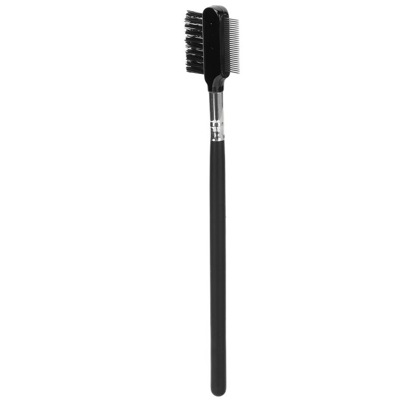 2 in 1 Eyelash Separator Brow Comb Stainless Steel Teeth Mascara Comb Grooming Makeup Tool - Image 3
