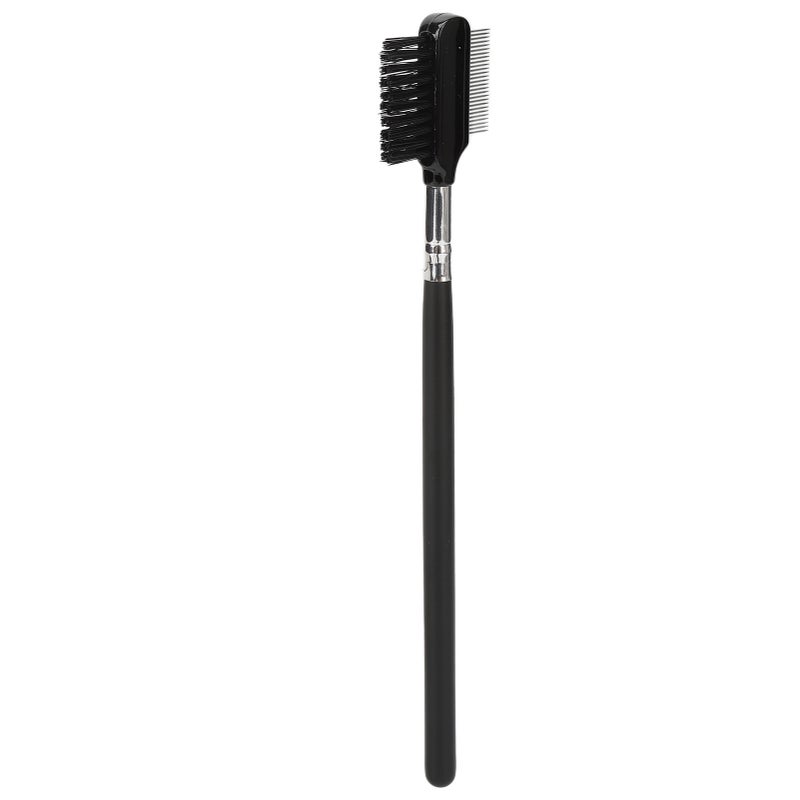 2 in 1 Eyelash Separator Brow Comb Stainless Steel Teeth Mascara Comb Grooming Makeup Tool - Image 2