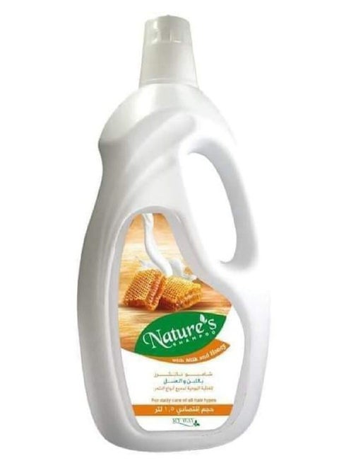 Honey And Milk Shampoo, 1.5 Liters In Size, My Way