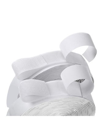 16 Feet Length 075 Inch Width Hook and Loop with Strong Self Adhesive Tape Strip Fastener White - pzsku/Z655DCEFE80BAEAF379FEZ/45/1749492378/a1101ac2-c011-4cfa-8e8b-a353c880ed60