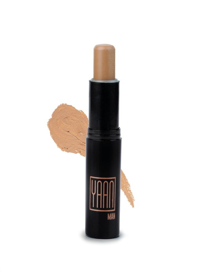 Yaan Man Yaanman Natural Concealer for Men (Medium Shade), 4.4g | Erase Dark Circles, Scars, Pigmentation| Perfection Stick For Perfect Skin, Medium Coverage | With Shea Butter and Vitamin E, - Image 2