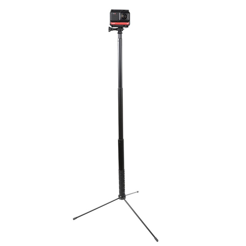 PellKing Long 77inch Invisible Selfie Stick for Insta360 ONE X4, X3, X2, X, Insta360 ONE R, RS, Insta 360 Camera 1/4" Extended Monopod Pole - Image 4