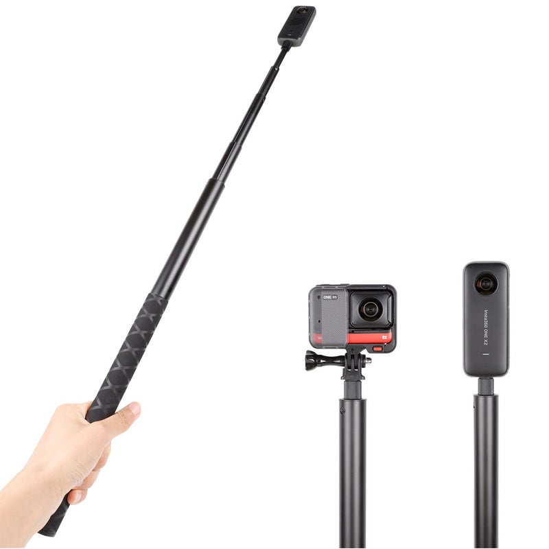 PellKing Long 77inch Invisible Selfie Stick for Insta360 ONE X4, X3, X2, X, Insta360 ONE R, RS, Insta 360 Camera 1/4" Extended Monopod Pole - Image 1