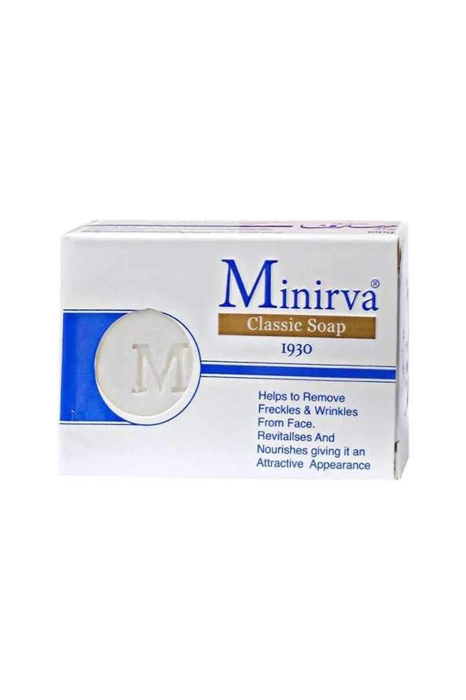minirva Classic White Anti-Acne Soap - 100g, 2 pieces - Image 2