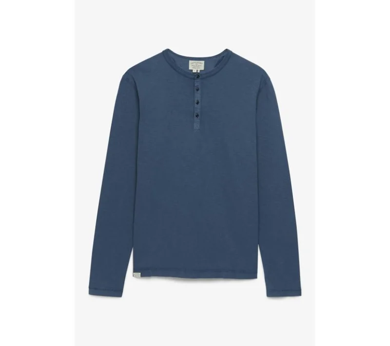 سوبر دراي Slub Long Sleeve Jersey Grandad Top