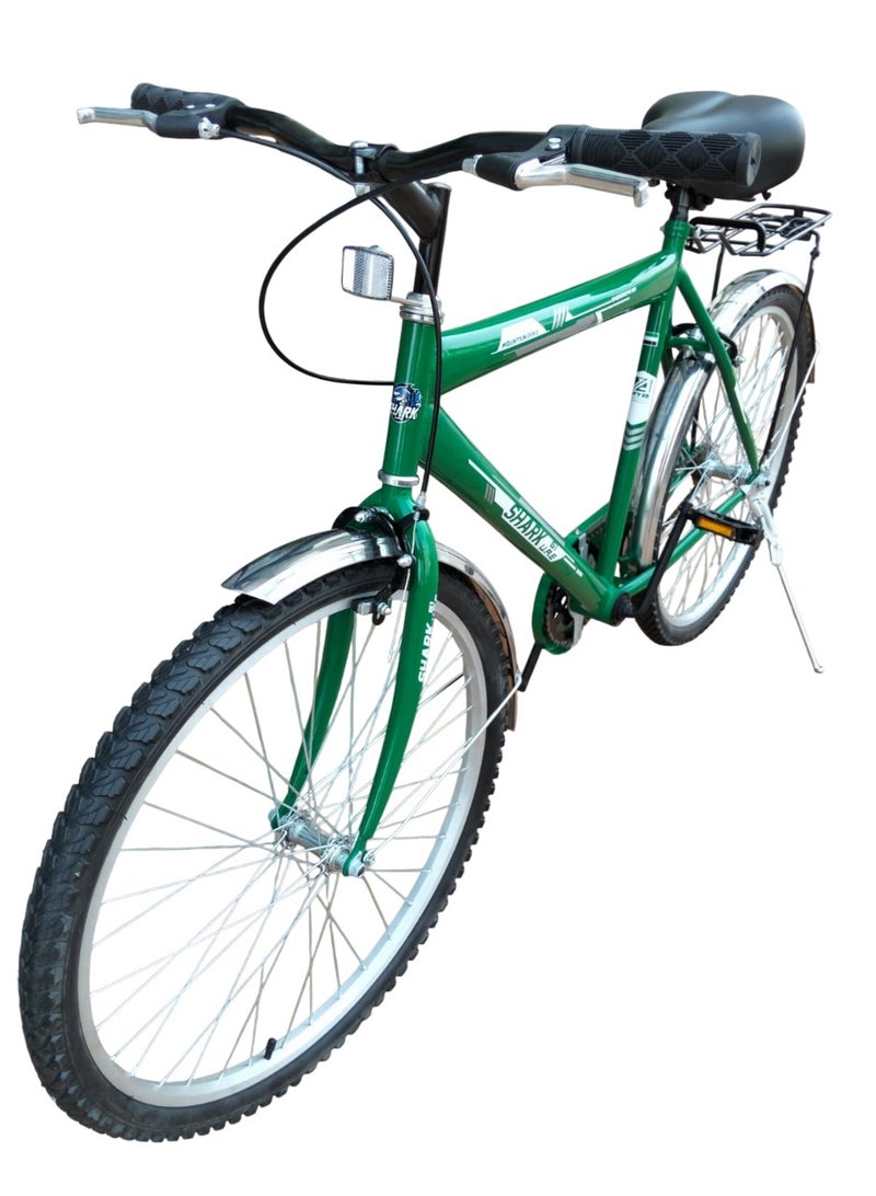 شارك 61 الإمارات العربية المتحدة 26 بوصة عجلتين دراجة جبلية مع حامل خلفي. - Image 3