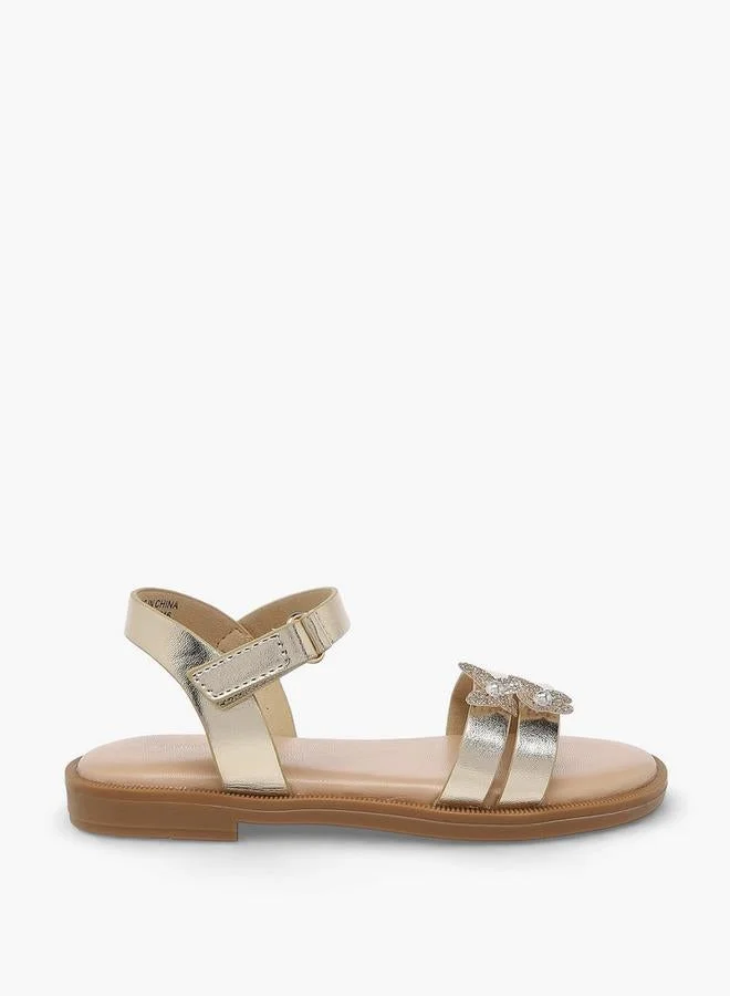 فلورا بيلا من شو إكسبرس Girls Hook & Loop Strap Sandals