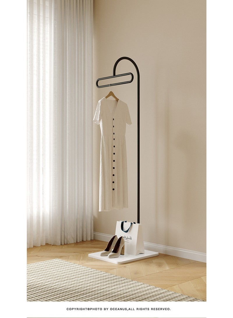 Y&D Metal Coat Rack Black Coat Rack Freestanding  With Marble Base Floor-standing Coat Stand Floor Hanger 175CM - Image 3
