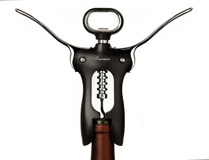 rabbit Bar Tools Classic Wing Corkscrew, Silver, 1 EA - - Image 1