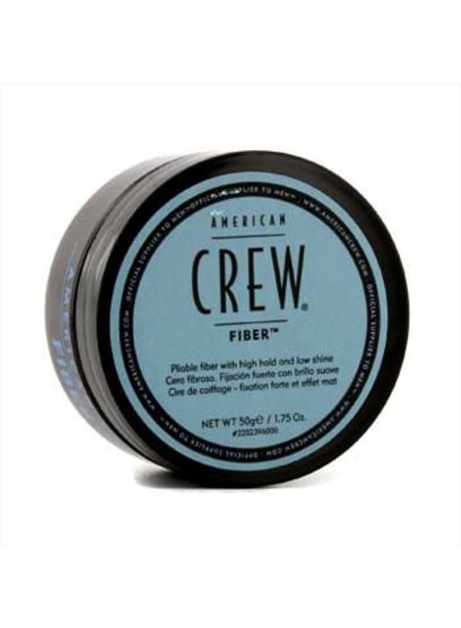 AMERICAN CREW ألياف شعر للرجال من أمريكان كرو (الإصدار القديم)، مثل جل الشعر مع تثبيت قوي ولمعان منخفض، 1.75 أونصة (عبوة واحدة) - Image 4