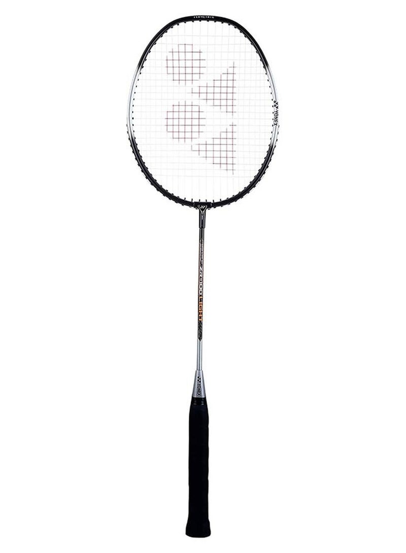 YONEX ZR 100 Light Strung Badminton Racquet | Color: Black | Size: G3 - U | Material: Aluminium | with Full Racquet Cover | Weight: 95 gram | High Durability | Grip Size: 3 3/4 inches - Image 1