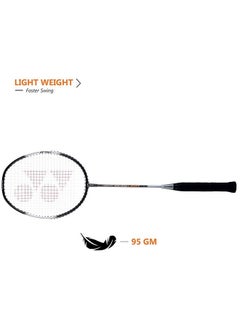 Yonex YONEX ZR 100 Light Strung Badminton Racquet | Color: Black | Size: G3 - U | Material: Aluminium | with Full Racquet Cover | Weight: 95 gram | High Durability | Grip Size: 3 3/4 inches  - Image 3