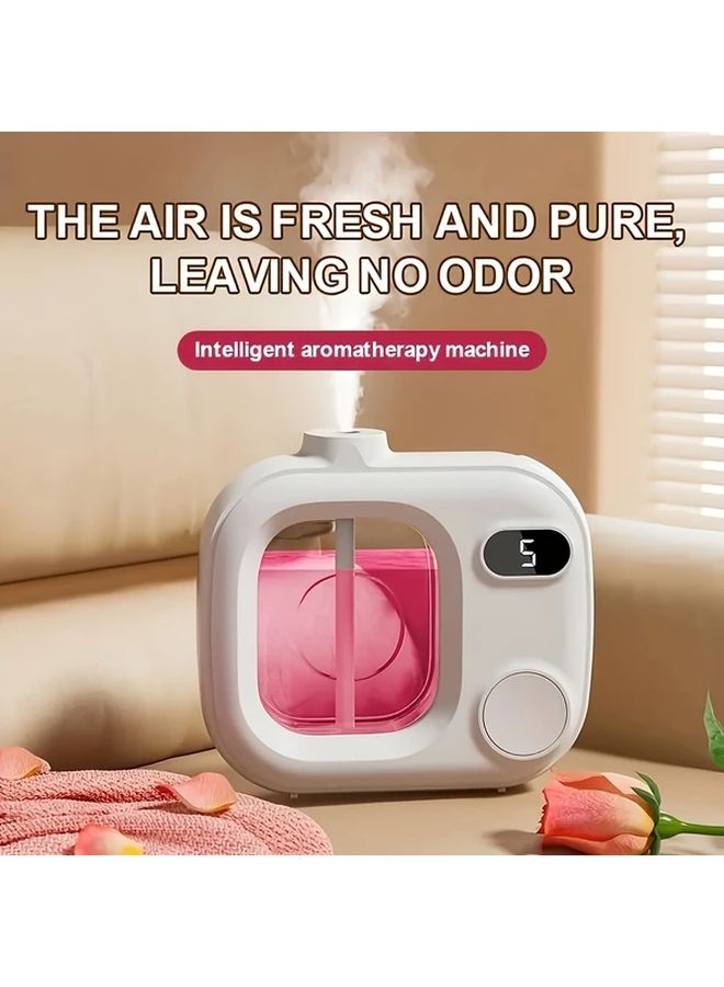 5 Speed USB Rechargeable Air Purifier Humidifier With Timer And Empty Bottle - Image 2