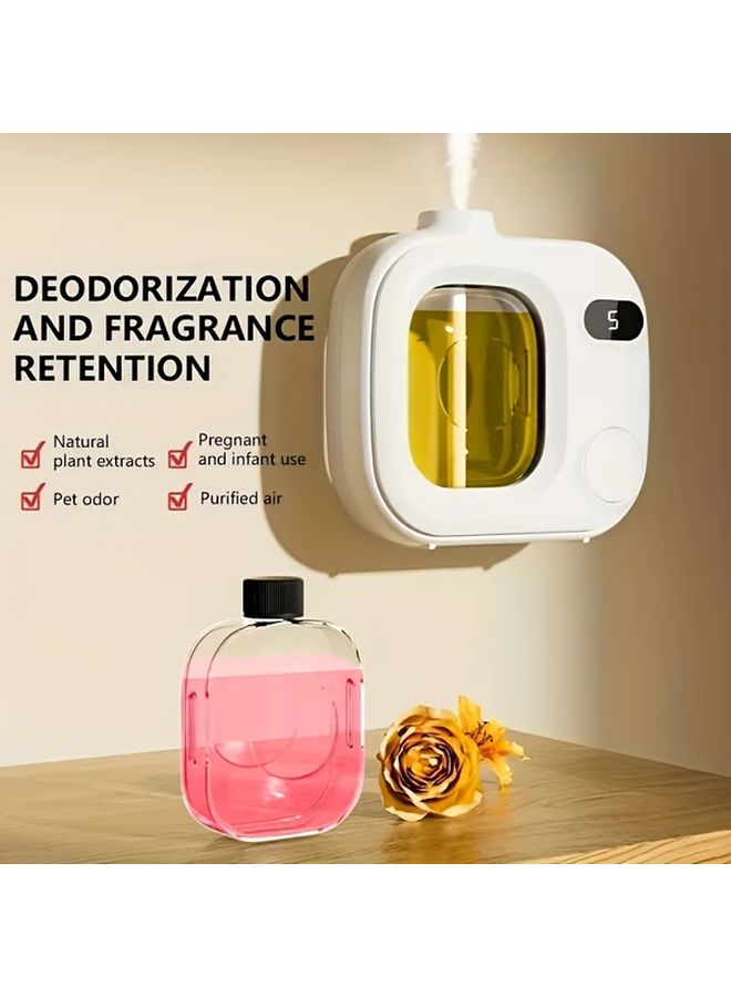 5 Speed USB Rechargeable Air Purifier Humidifier With Timer And Empty Bottle - Image 3