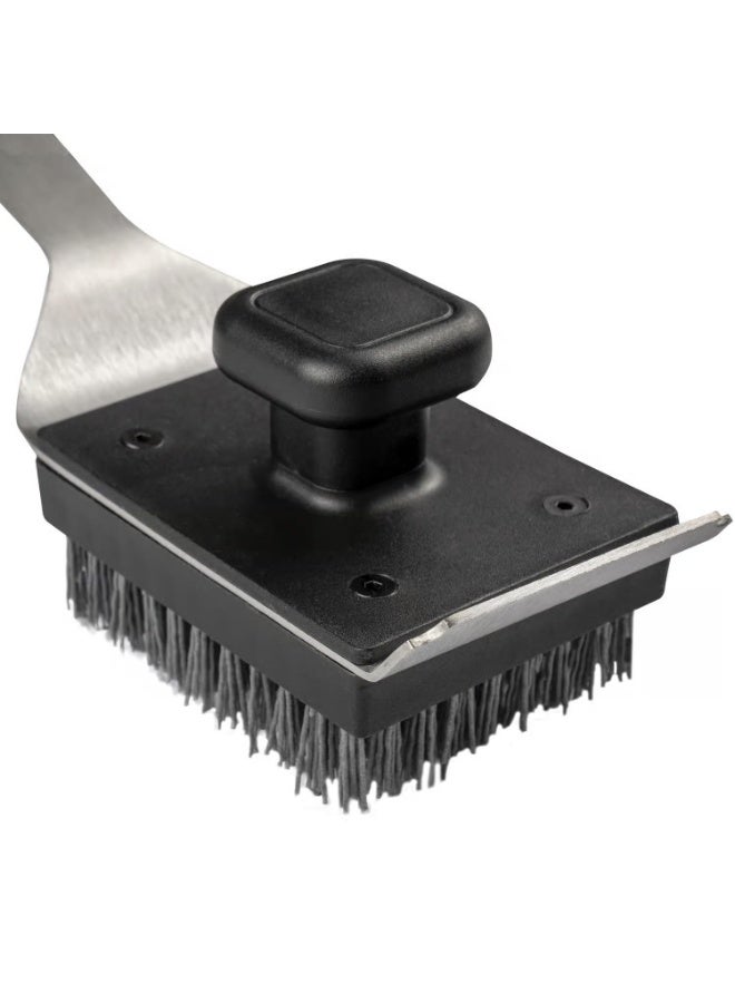 TRAEGER BBQ Cleaning Brush Stainless Steel Grill Scraper With Nylon Bristles - Image 4