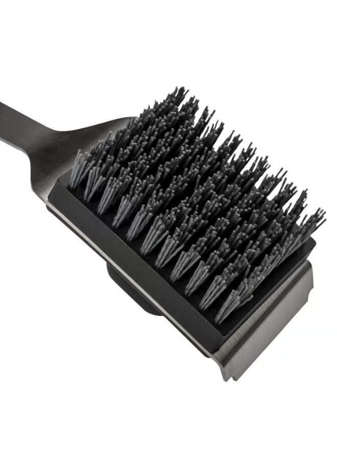 TRAEGER BBQ Cleaning Brush Stainless Steel Grill Scraper With Nylon Bristles - Image 3