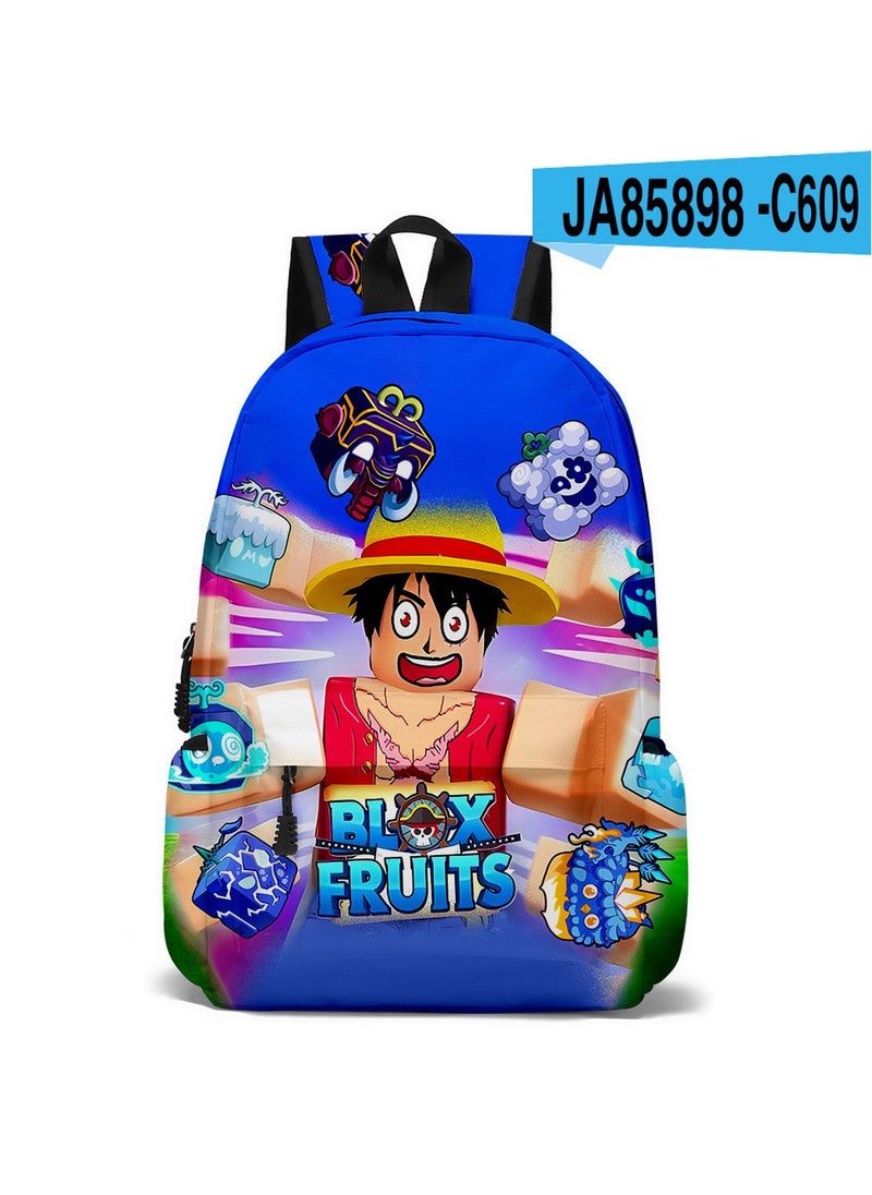 Blox - Cartoon Backpack Student School Bag - Image 1
