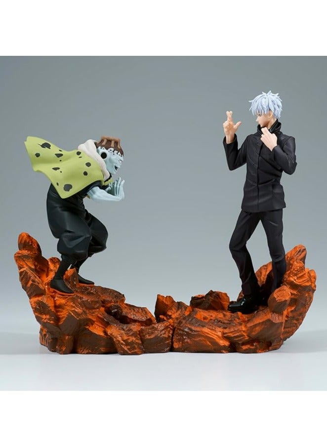 بانبريستو Banpresto - مجموعة Jujutsu Kaisen Gojo Satoru دمية نموذجية بزخرفة، نموذج Gojo Satoru من مادة PVC لعبة ديكورات هدية مجموعة المجوهرات. - Image 5